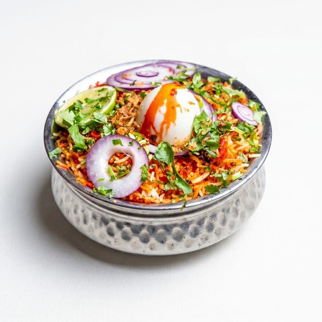 Goat Biryani.