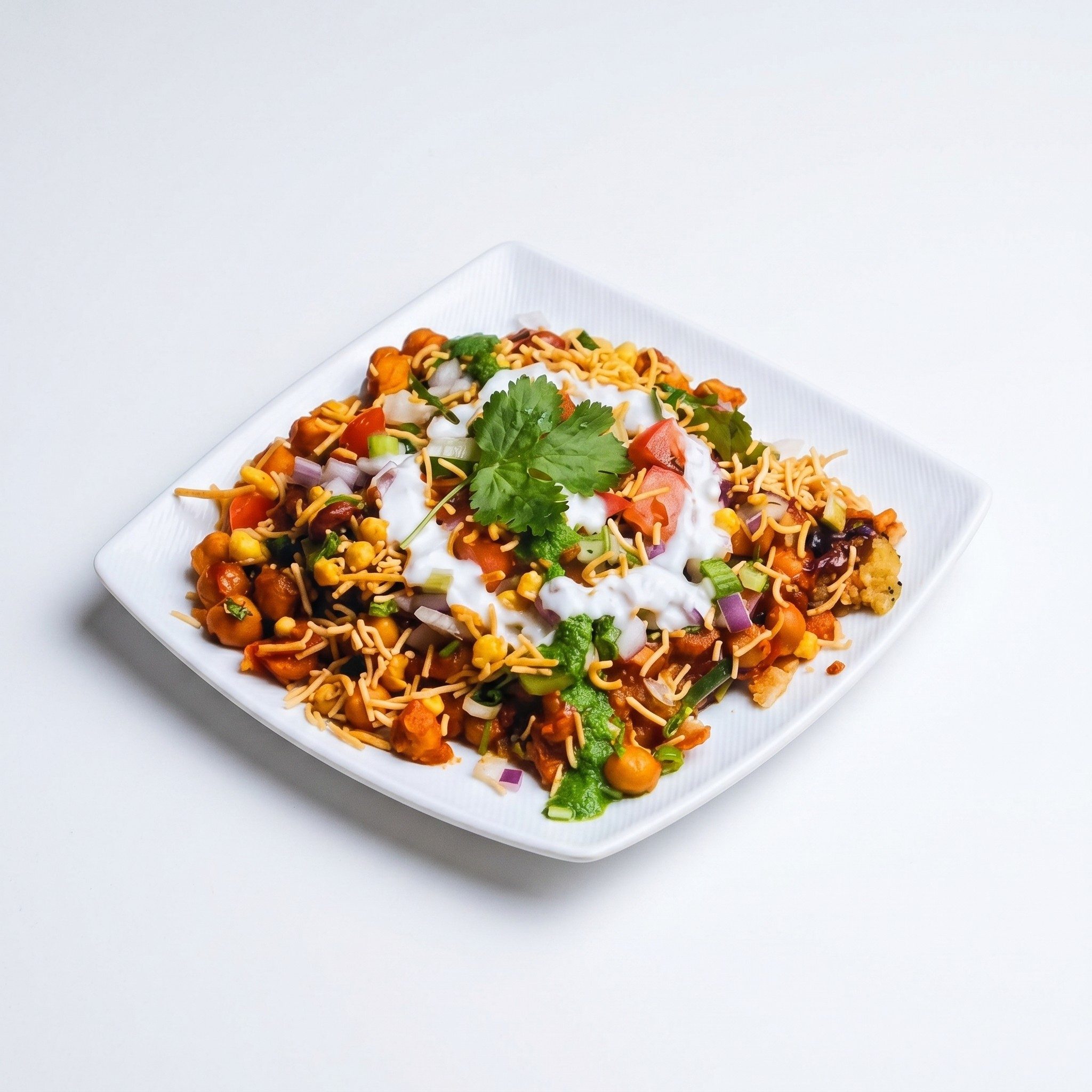 Samosa Chaat.