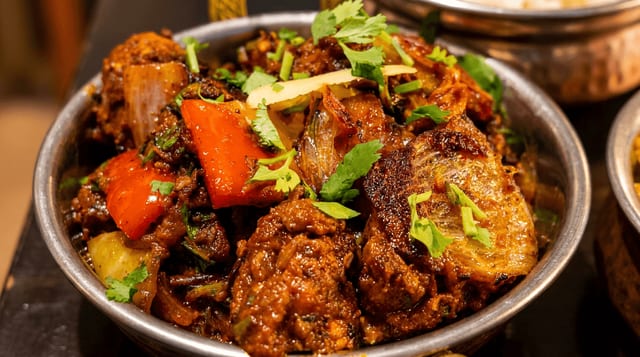 Chicken Kadai.