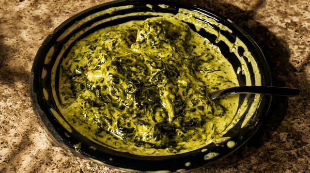 Palak Paneer.