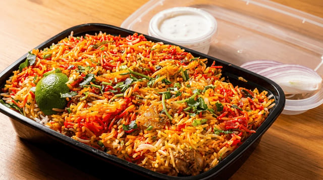Paneer Biryani.