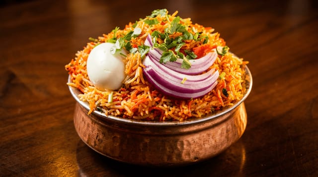 Lamb Biryani.