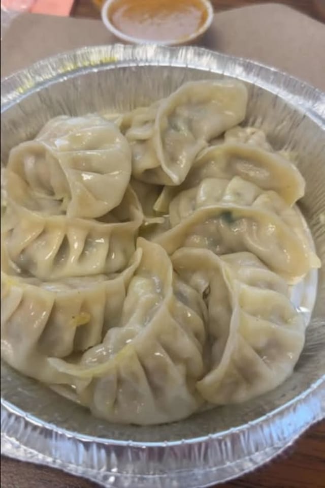 Fried Chicken Momo.